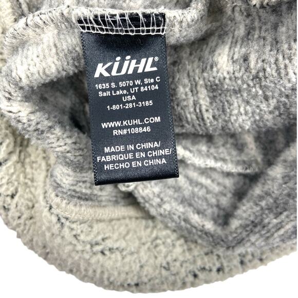 Kuhl Alska Half Zip Sweater‎ Pullover Gray Womens Large - Picture 6 of 7